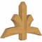 Ekena Millwork Davenport Rough Sawn Timber Gable Bracket, Western Red Cedar, 48"W x 30"H x 4"D x 6"F, 15/12 Pitch GBW048X30X0406DAV00RWR - alternate 2